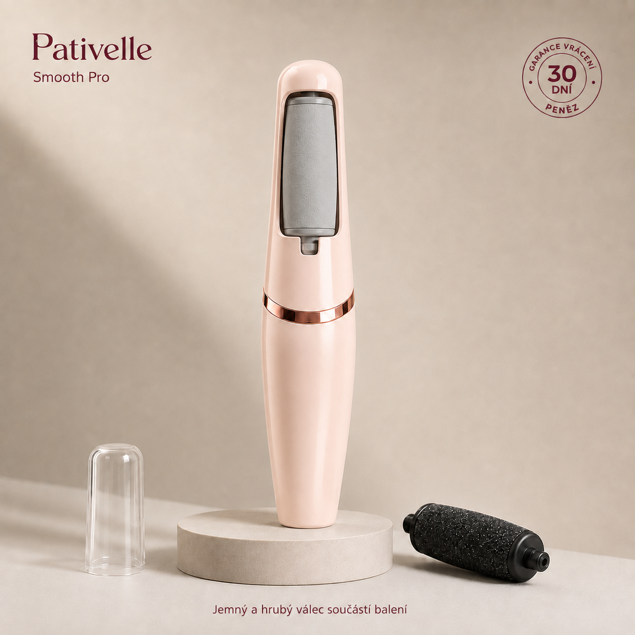 Pativelle Smooth Pro™ – elektrický pilník na paty