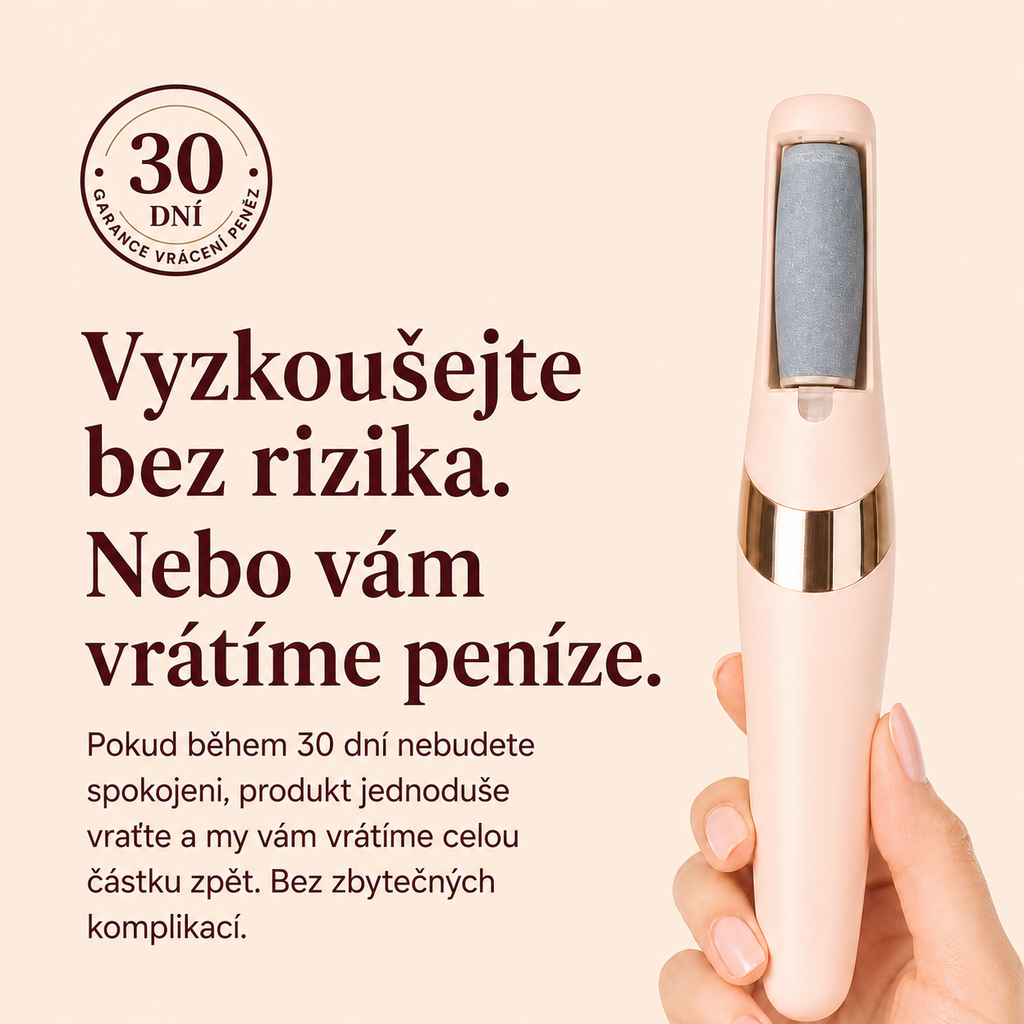 Pativelle Smooth Pro™ – elektrický pilník na paty