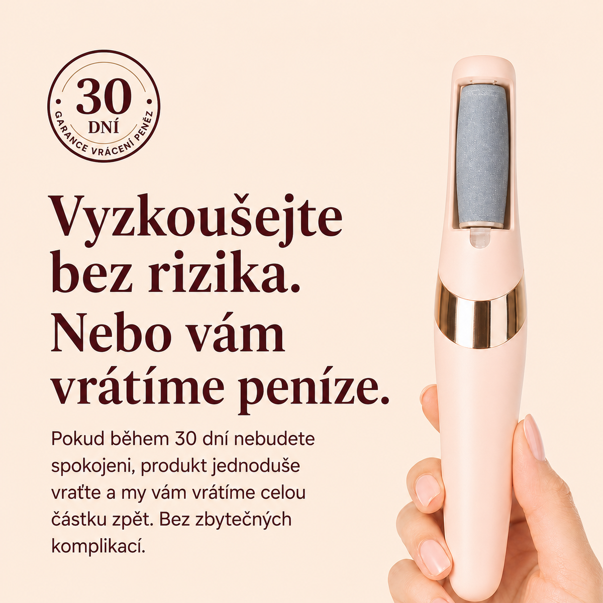 Pativelle Smooth Pro™ – elektrický pilník na paty