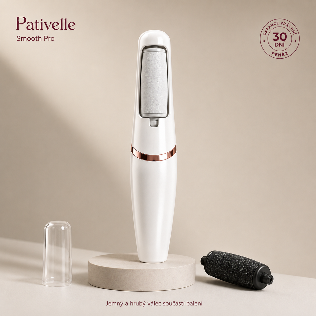 Pativelle Smooth Pro™ – elektrický pilník na paty