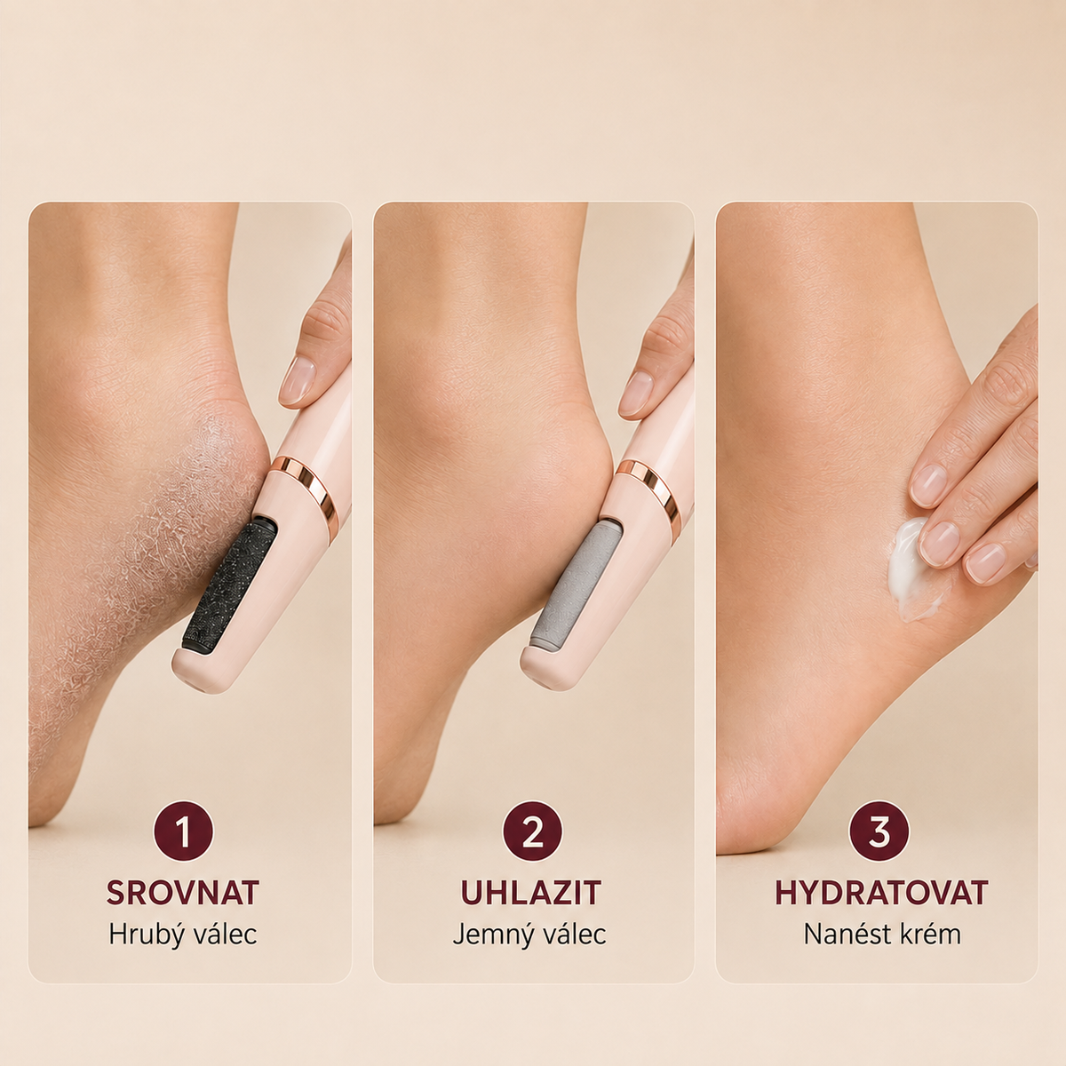 Pativelle Smooth Pro™ – elektrický pilník na paty