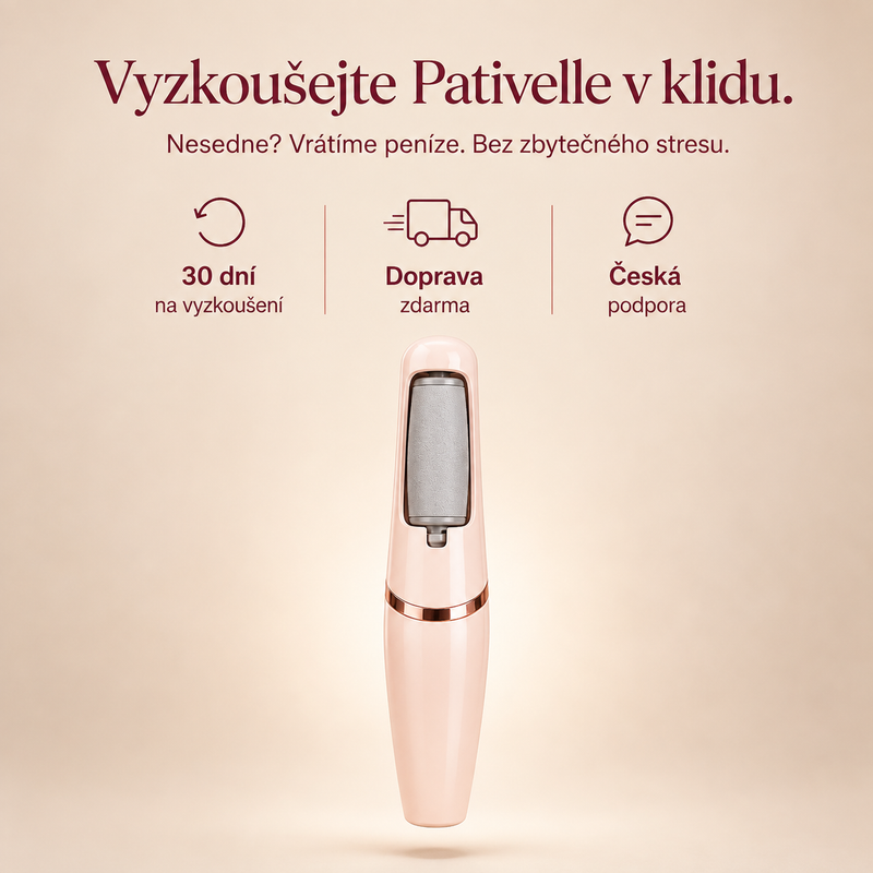 Pativelle Smooth Pro™ – elektrický pilník na paty